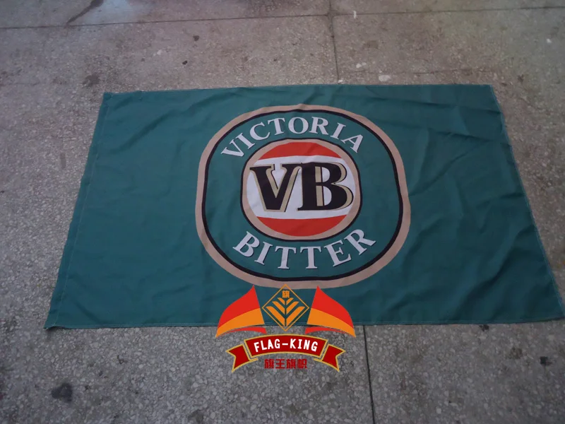 VB Victoria  Bitter flag,Wikipedia, the free encyclopedia  banner,100% polyster 90*150 CM flag,flag king