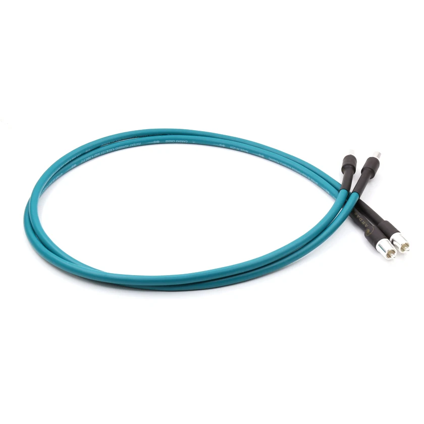 

Соединительный кабель Yter Cross Audio RCA с посеребренным RCA штепсельный разъем