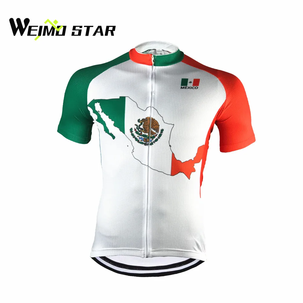Weimostar Germany Cycling Jersey Men bike clothing bicycle top Men Ropa Ciclismo maillot MTB jersey short sleeve shirt Summer
