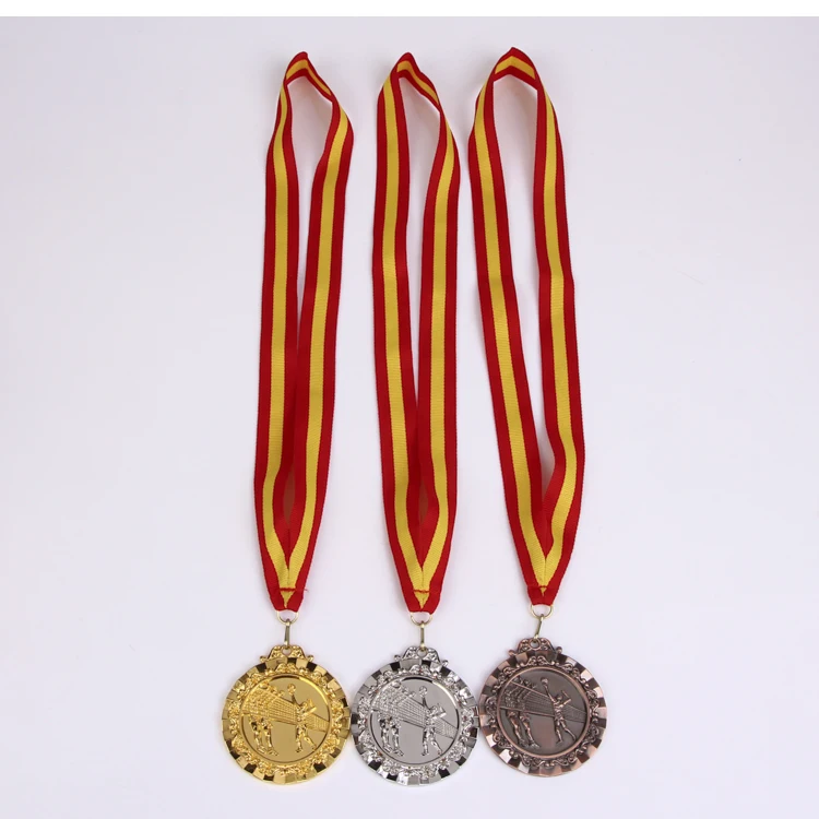 Volleyball Medals   Gold Color Medal and  Silver Color Medal and   Branze  Color Medal