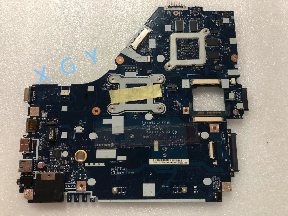 FOR ACER E1-572G Laptop Motherboard V5WE2 LA-9531P NBMFP1100B DDR3 With I5-4200 I7-4500U CPU AND R7 M265/2GB GPU TESTED OK