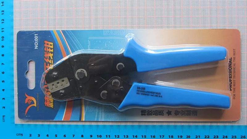 Free  ship SN-28B Pin Crimping Tool 2.54/4.8 3.96/3.2/KF2510 for Dupont Terminals with Wire-electrode