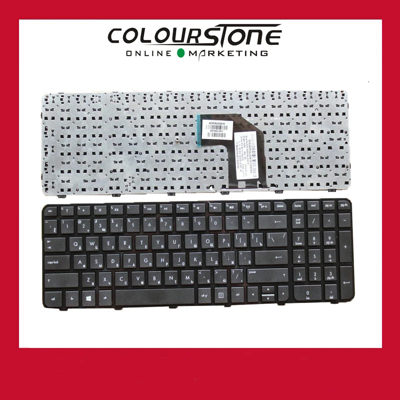 

Русская клавиатура для ноутбука G6-2000 для HP G6 G6Z-2000 G6-2000 g6-2100 G6-2163sr G6Z-2000 AER36Q02310 с черной рамкой RU-клавиатура