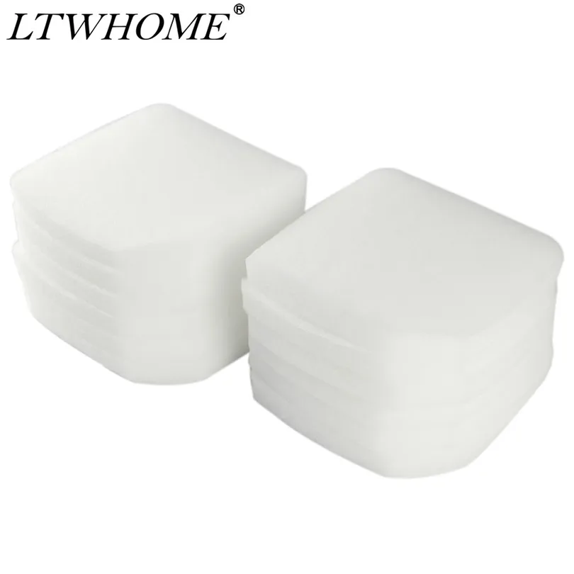 LTWHOME Replacement Fine Filter Pads Set Fit for Eheim Professional 3e 2076/2078/450/700/600T