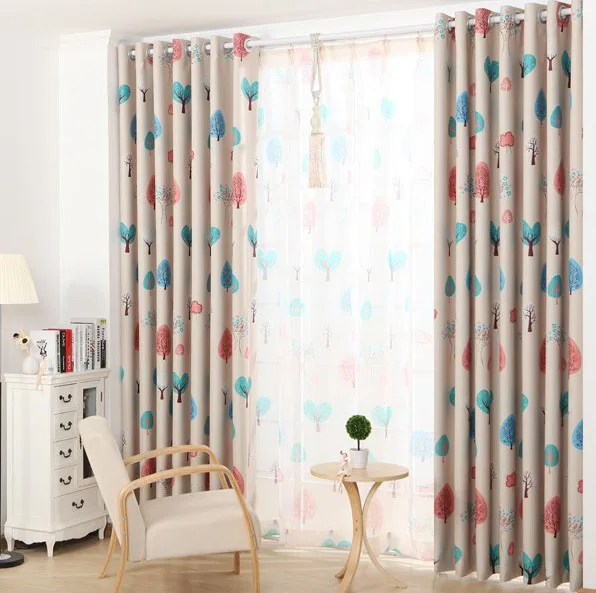 vorhang blackout curtains tree tenda vorhang blackout window curtains for children vorhang Curtains for living room bedding room