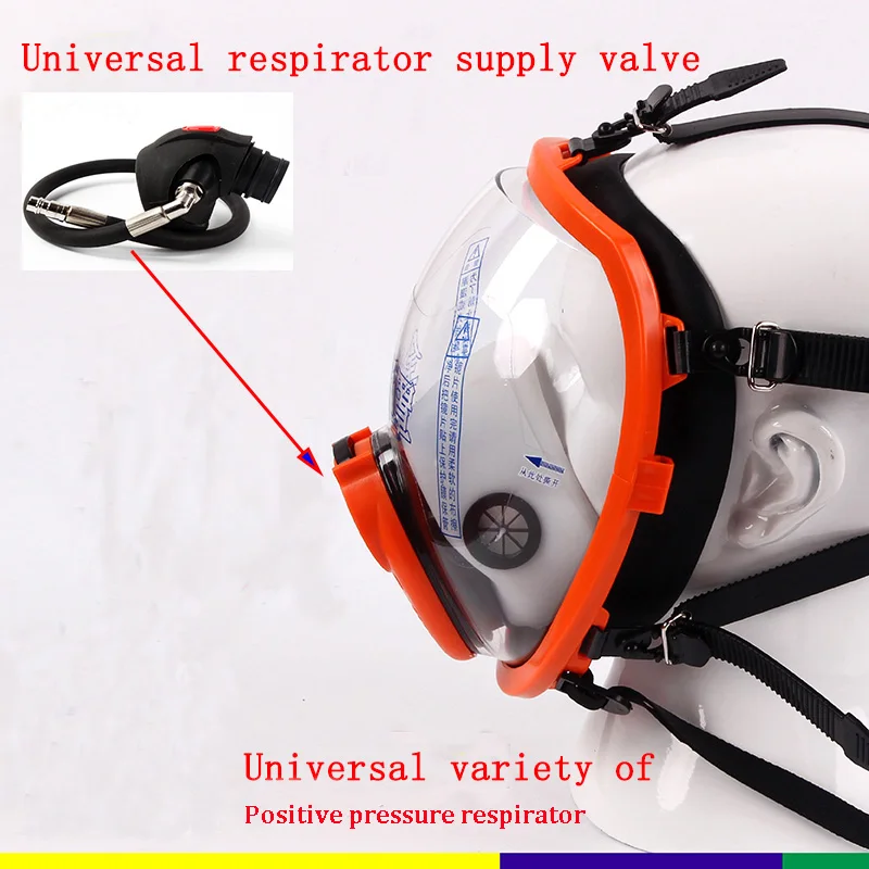 The New Fire respirator gas mask high quality Fire / anti-virus type respirator mask Emergency Rescue High temperature mask