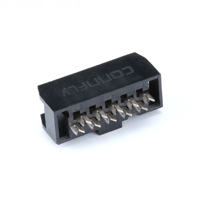 10 Sets 2.54mm IDC Socket 2x5 Pin 10 Pin Dual Row IDC Female Header Socket Connector FC-6P FC-8P FC-10P To FC-40P cable socket