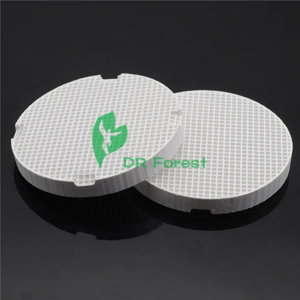 

8pcs Honeycomb Round Firing Trays with 80 Zirconia Pins For Dental Lab