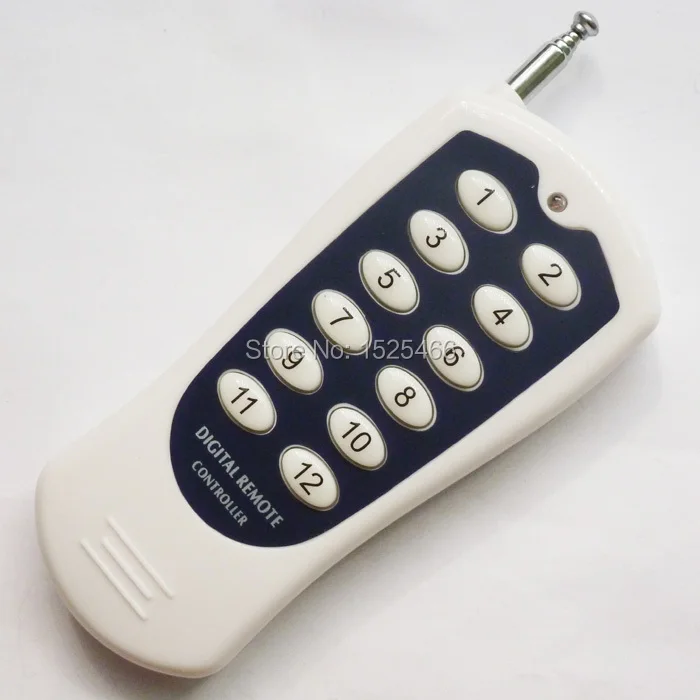 

AK008 12 Button PT2264 Fixed code Remote 433.92MHz for Home Automation