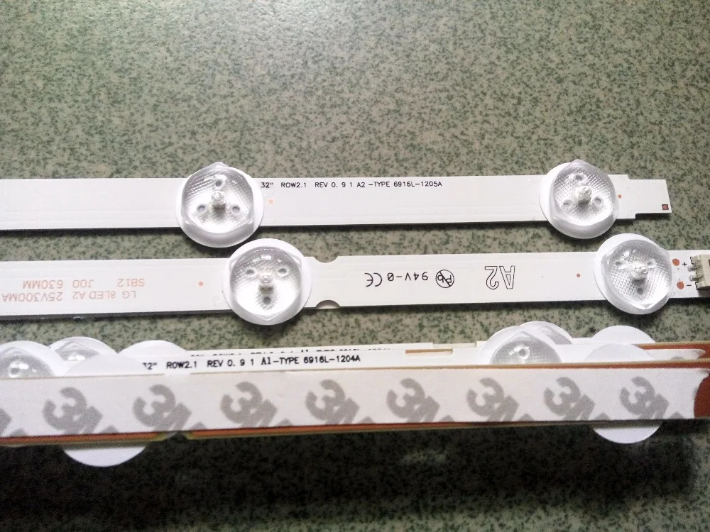 new original 32LN519C-CC 7+8 / 7 LED strip Circuits 6916L-1204A / 6916L-1426A / 6916L-1205A connect