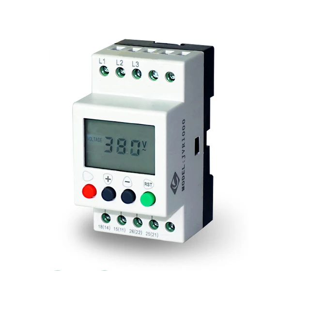 SVR1000 LCD single-phase AC/DC 110~240V Overvoltage/Undervoltage Monitoring Relays 12V 48V 220V