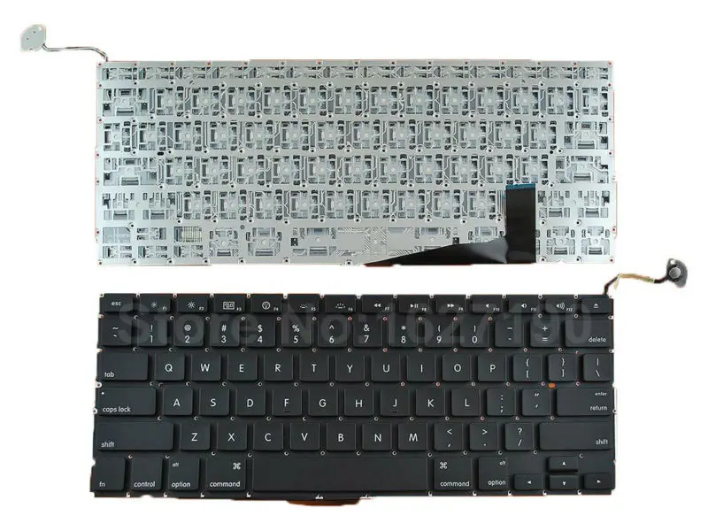 

US Keyboard For APPLE Macbook Pro A1286 BLACK For 2008, For Backlit New Laptop Keyboards With