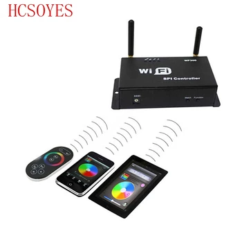 WiFi 300 LPD6803 WS2811 WS2801 LED strip controller touch screen remote LED WiFi300 SPI controller