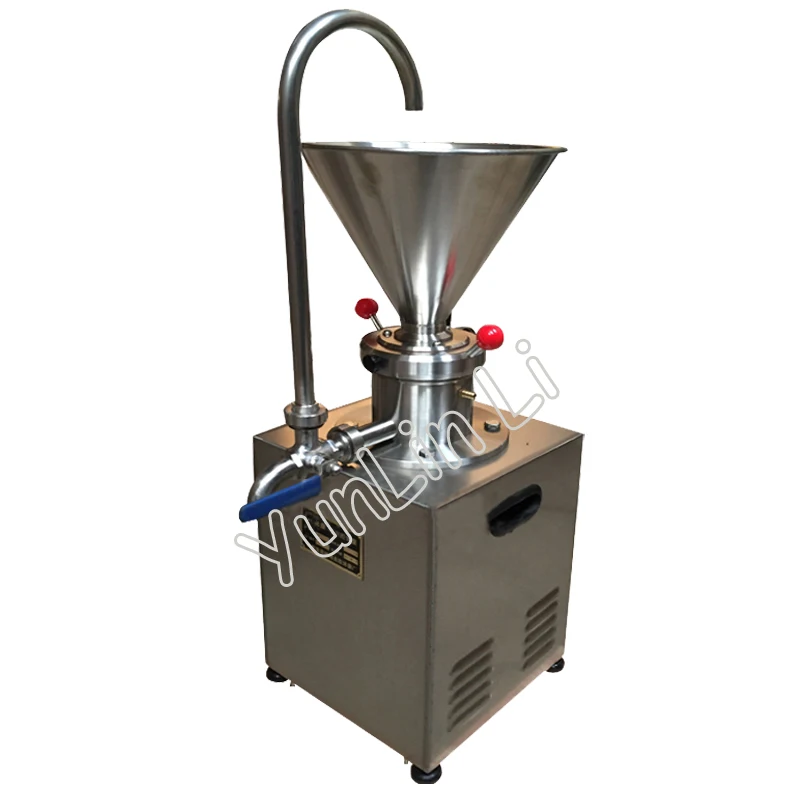 Commercial peanut sesame butter chocolate beans Colloid Mill Jam Paste Grinding making machine