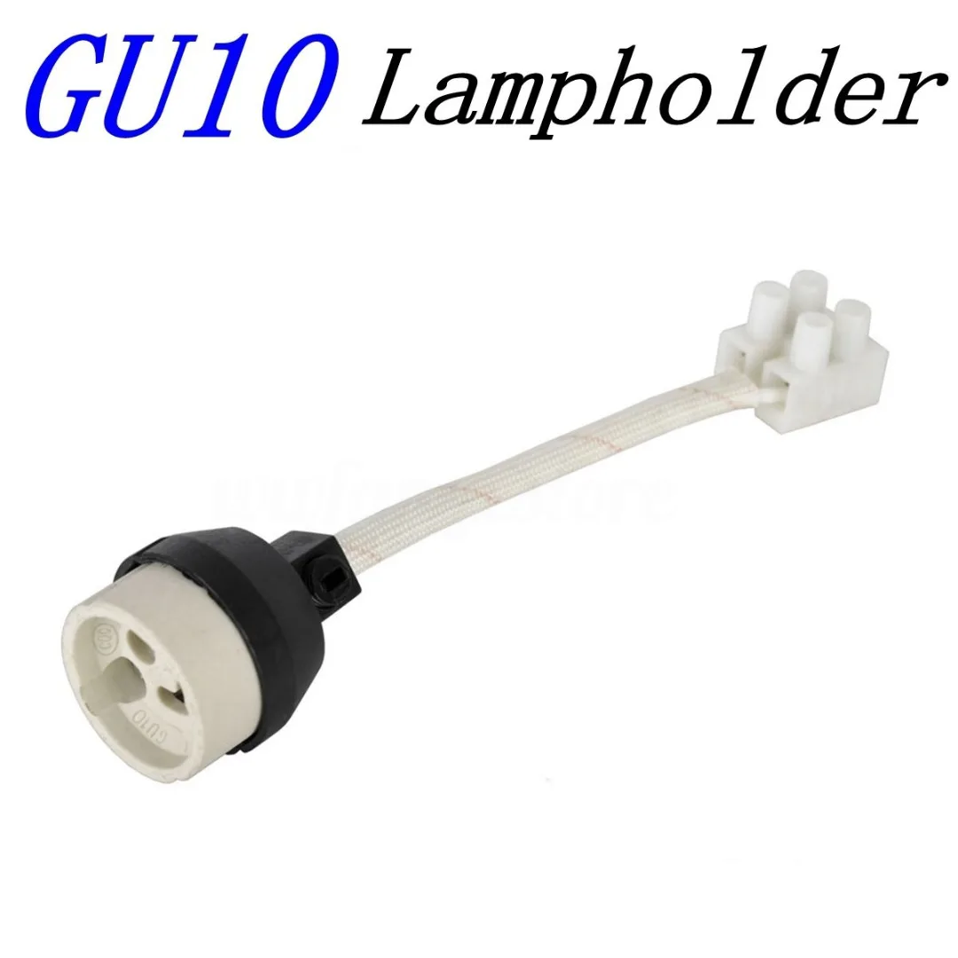 GU10 Mains Lamp Holder Bulb Connector Base & Connecting Block / Bridge New