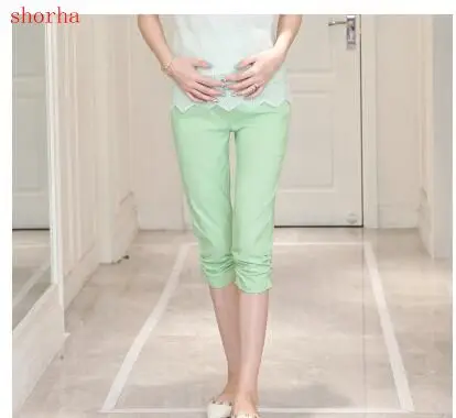 New High Quality Maternity Belly Pants Causal Trousers for Pregnancy Wear Plus Size Summer and Spring Clothes for Pregnant Women