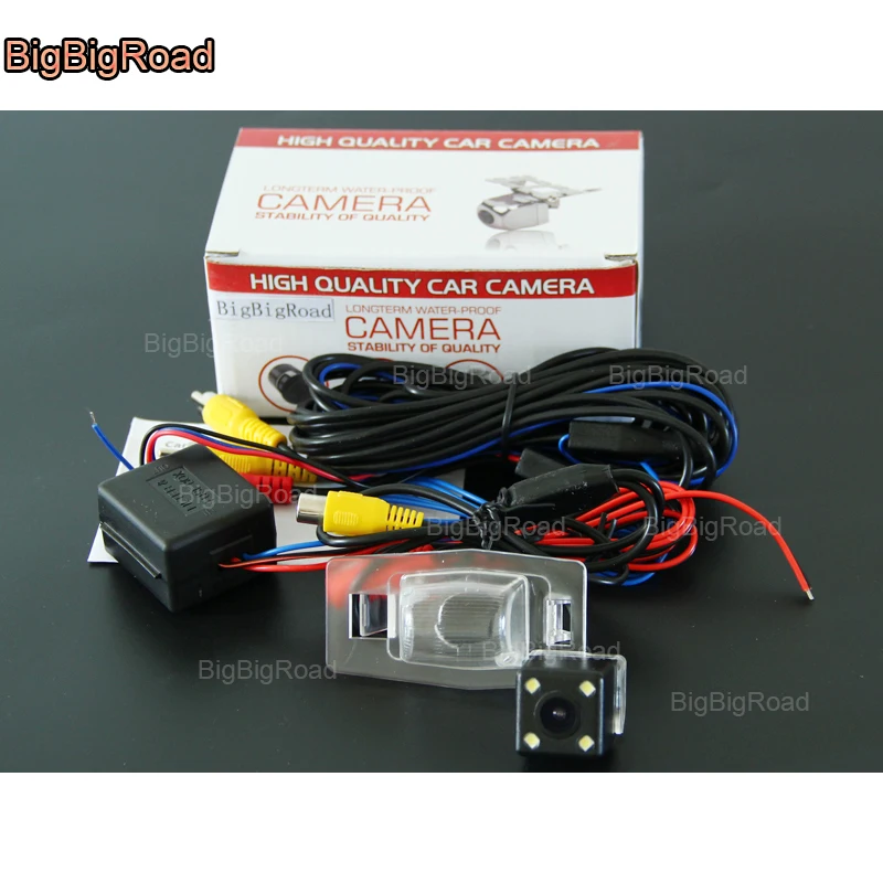 

BigBigRoad Car Rear View Reversing Backup Camera With Power Relay / Filter For Haima FREEMA / Haima 7 / Parking Camera