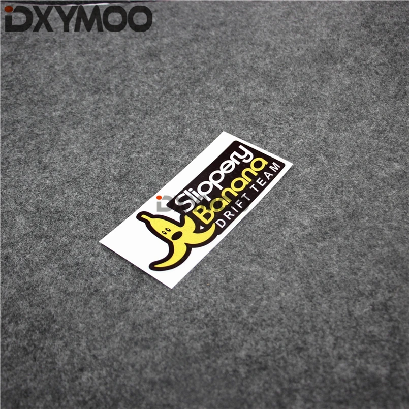 Car Stickers Reflective 3M for Slippery Banana DRIFT TEAM 16x7cm