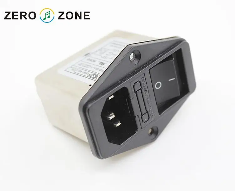 ZEROZONE-filtro de fuente de alimentación conmutada, CANNY WELL, CW2C-06A-T, enchufe tres en uno