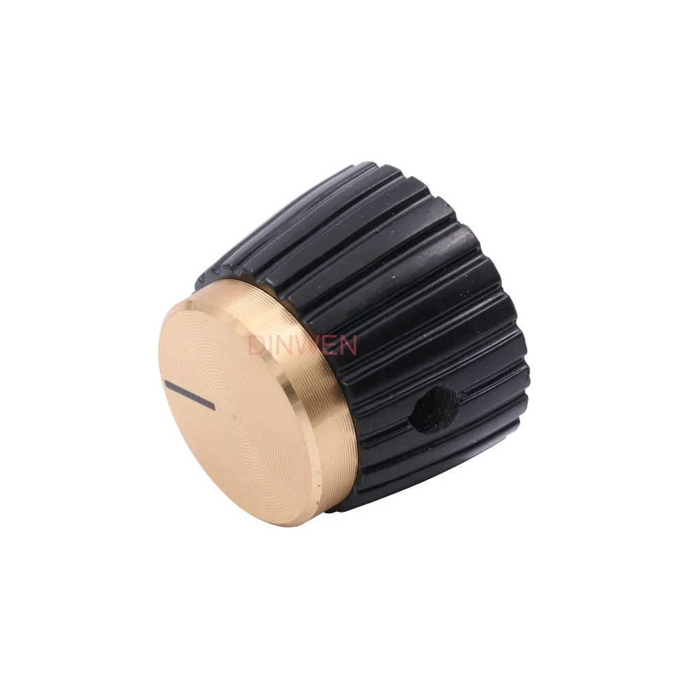 19.5x15.5mm Aluminum Plastic Set Pointer Knob Cap For Marshall Guitar AMP Effect Pedal Overdrive 1/4\