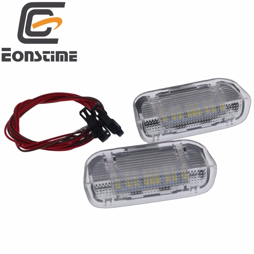 Eonstime 2pcs LED Door Warning Light Projector Lamp for Volkswagen VW Golf 5 6 7 Jetta MK5 MK6 MK7 CC Tiguan Passat B6 B7 6000K