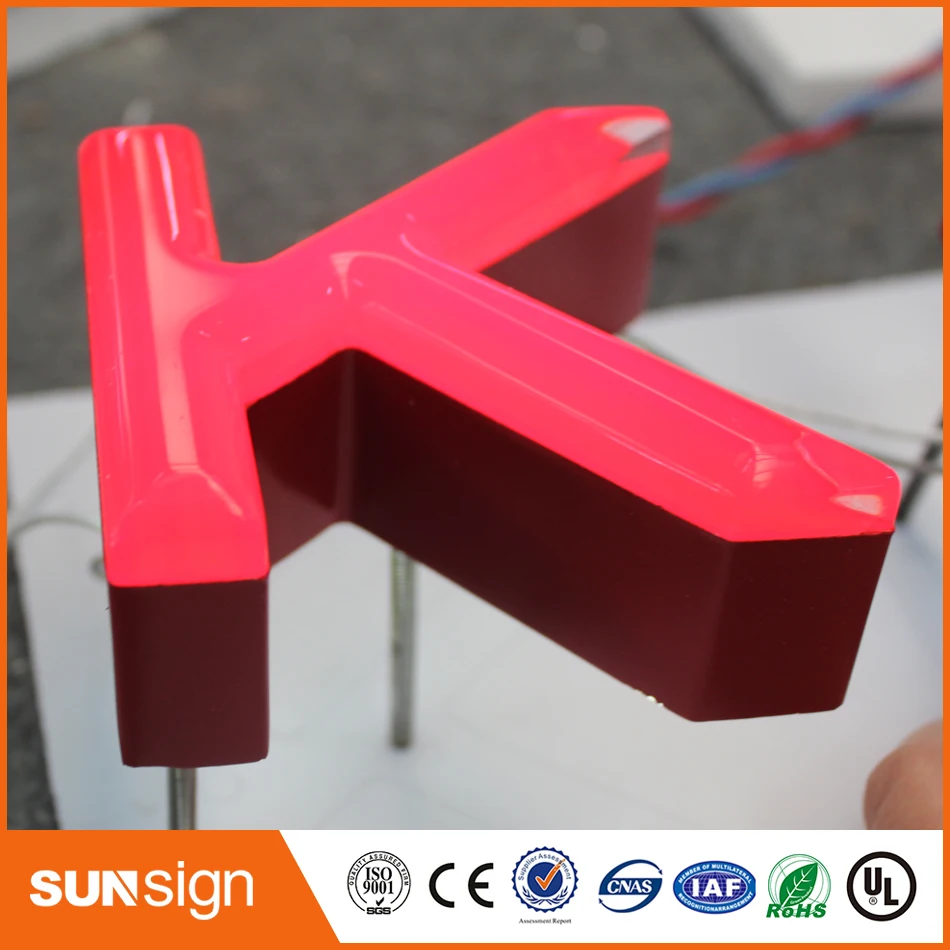 Populaire Ontwerp Outdoor Rgb Frontlit Letters En Borden