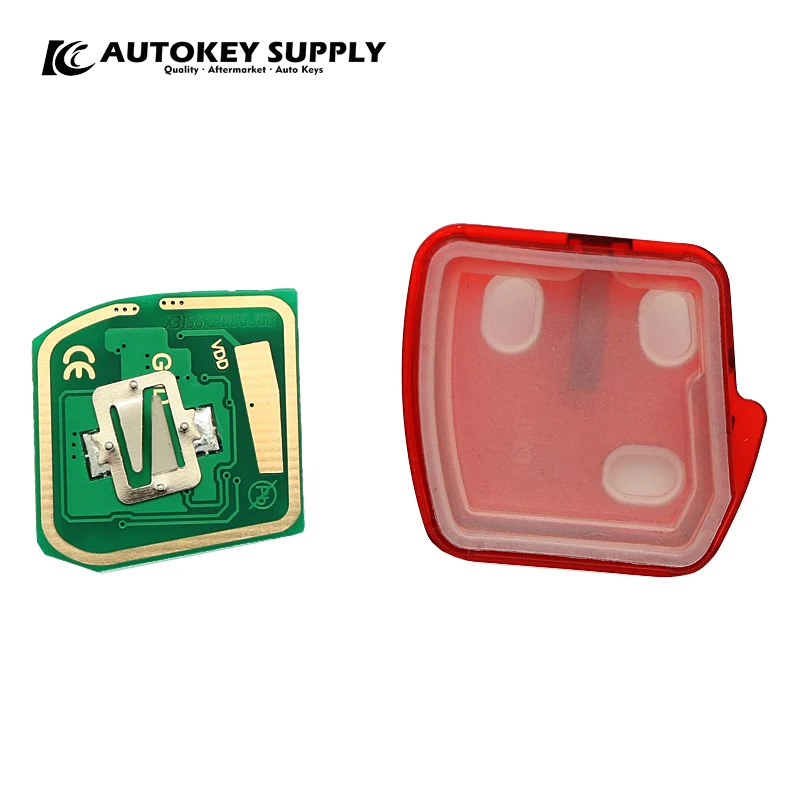 AutokeySupply AKMSC402 Pilot zdalnego sterowania 2/3 przycisku (434 mhz) do Mitsubishi