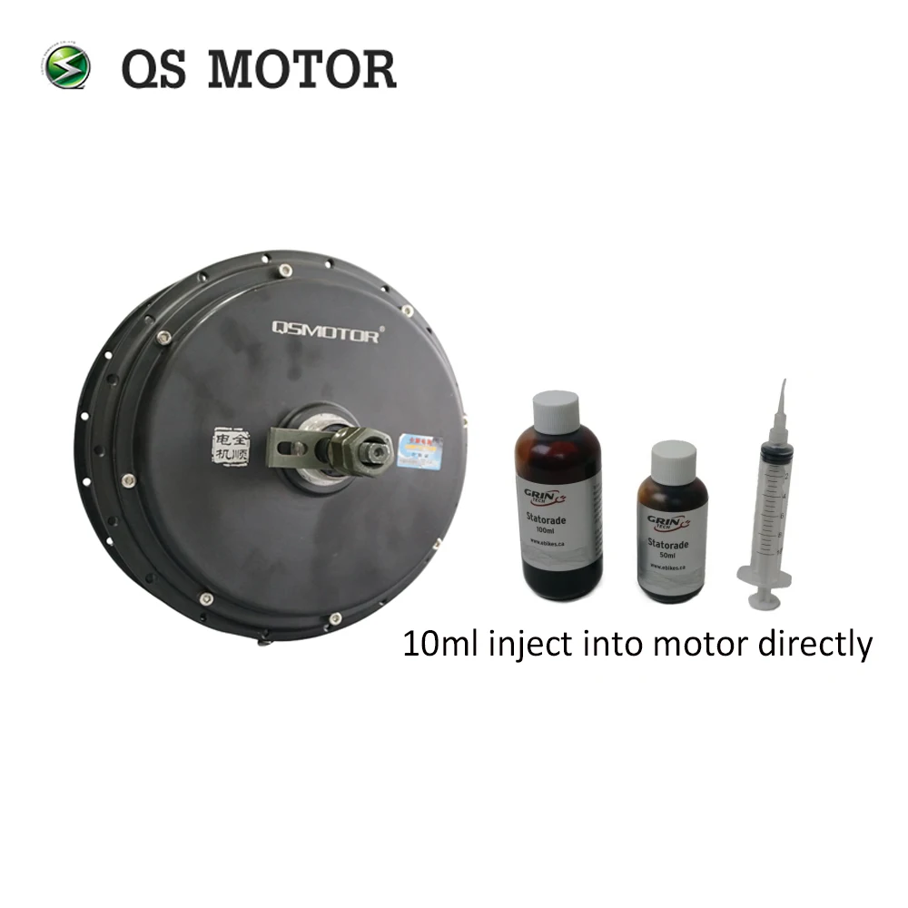 QSmotor 3000W Spoke BLDC Hub Motor With Statorade Ferrofluid For Eletric Vehicle