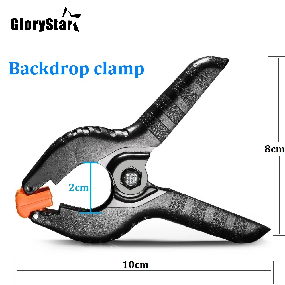 Универсальные зажимы Glory Star 2 шт./лот 4 дюйма для студийного фона сверхпрочные зажимы из муслина для фотостудии зажимы для фона клипсы для фона