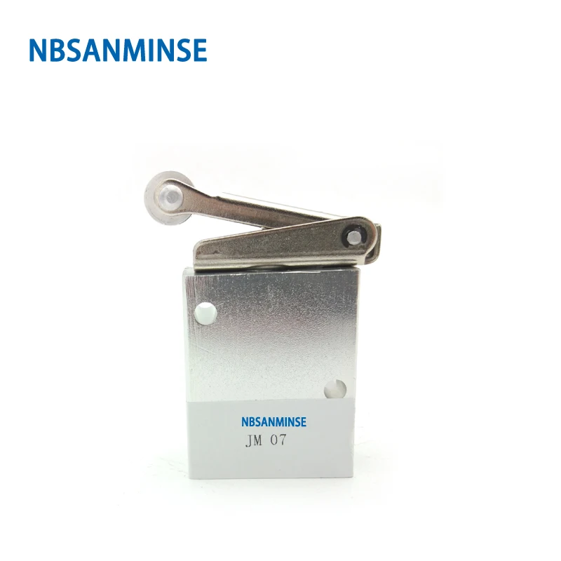 

Механический клапан серии JM 1/4, пневматический стопорный механический клапан, запорный клапан, дроссельный клапан, двухпозиционный, трехходовой, Sanmin