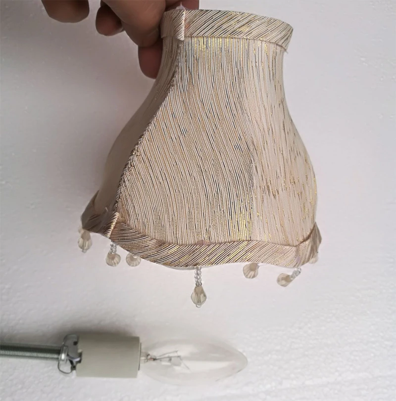 Cloth Lampshade chandelier lampshade lamp cover lighting parts Lighting Accessories lamp chimney light shade difference of price