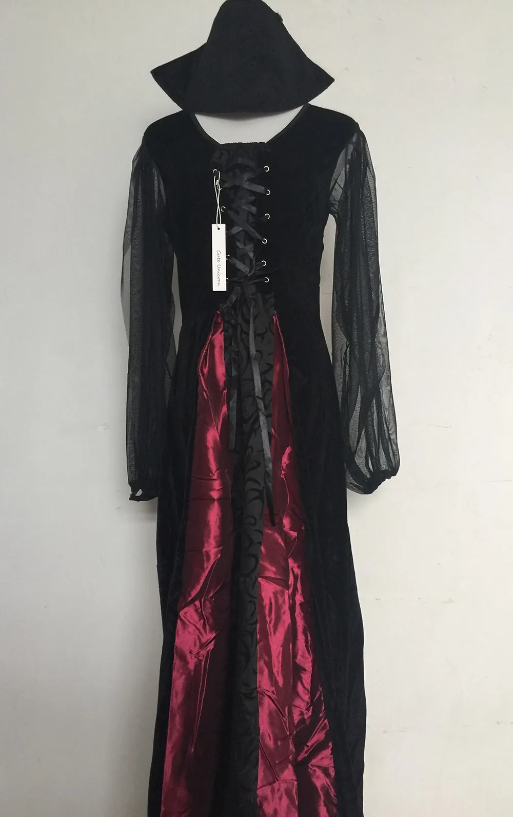Vestido Medieval Renacentista Para Mujer – Mangas Trompeta, Gótico Y Maxi Para Halloween Y Carnaval