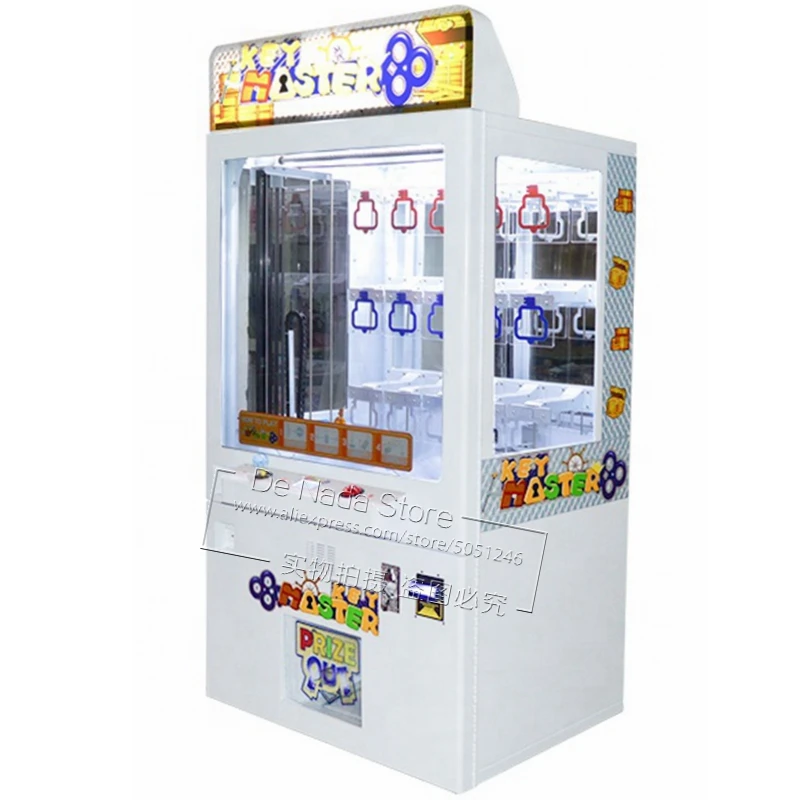 

Hot Selling Key Master Prize Amusement Vending Machine Shopping Malls Coin Operated Toy Claw Cranes Machine Arcade Game Machine