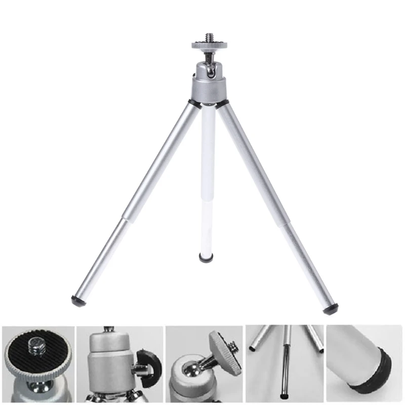 Black/white Universal Mini Portable Tripod Holder Stand for Canon Nikon Camera Camcorder New