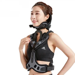 Medical orthosis Adult Head Neck Orthosis Surgery Thoracic Stent Fracture Fixation  Rehabilitation Brace Cervical Traction