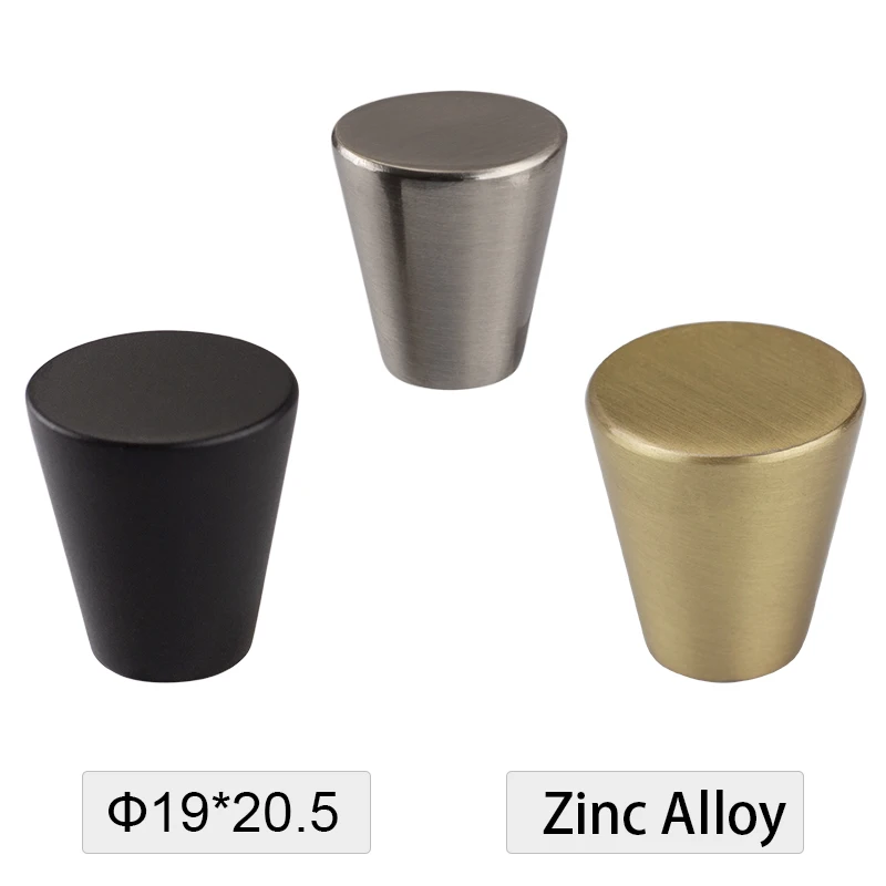 

Ручки для дверей кухонных шкафов, однотонные, из цинкового сплава, матовые, черные, с одним отверстием, для кухонного шкафа