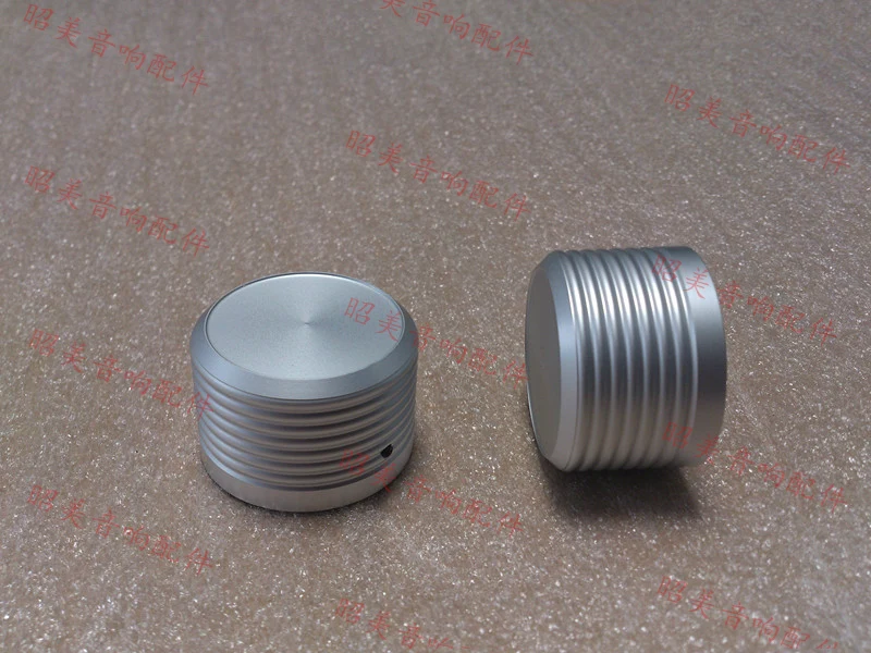 38*25 with rotary knob All aluminum solid volume knob Potentiometer knob Audio amplifier knob 38X25MM-10PCS/LOT