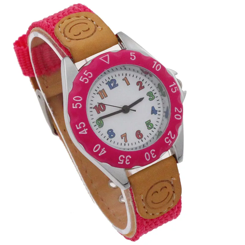 Bambini Bambini Orologi Casual Sveglio di Modo Gli Studenti Della Vigilanza di Vita Impermeabile DELL\'UNITÀ di elaborazione Della Cinghia di Cuoio
