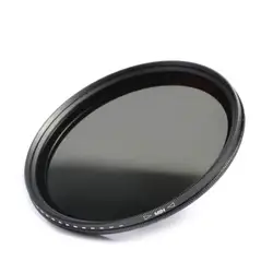 Adjustable ND2-400 Variable Neutral Density Filter 37/40/40.5/43/46/49/52/55/58/62/67/72/77/82/86/95mm nd filter Lens Fader