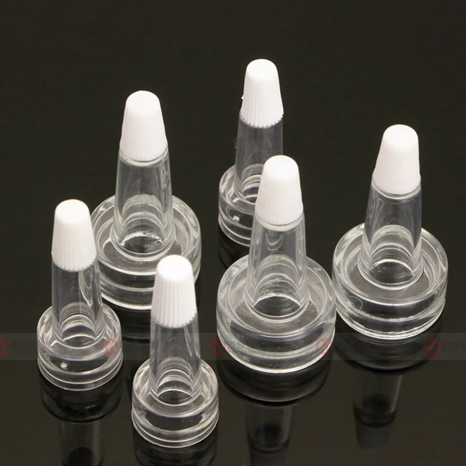 100pcs/lot 13 15 20 mouth Injection Glass Vial bottle speaker cap