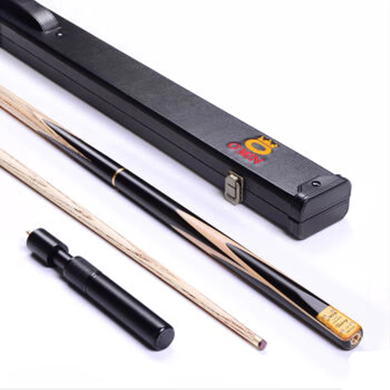 

2016 Handmade Omin Victory 3/4 Snooker Cue Stick 9.5mm/9.8mm Tips Snooker Cues Case Set A/B China