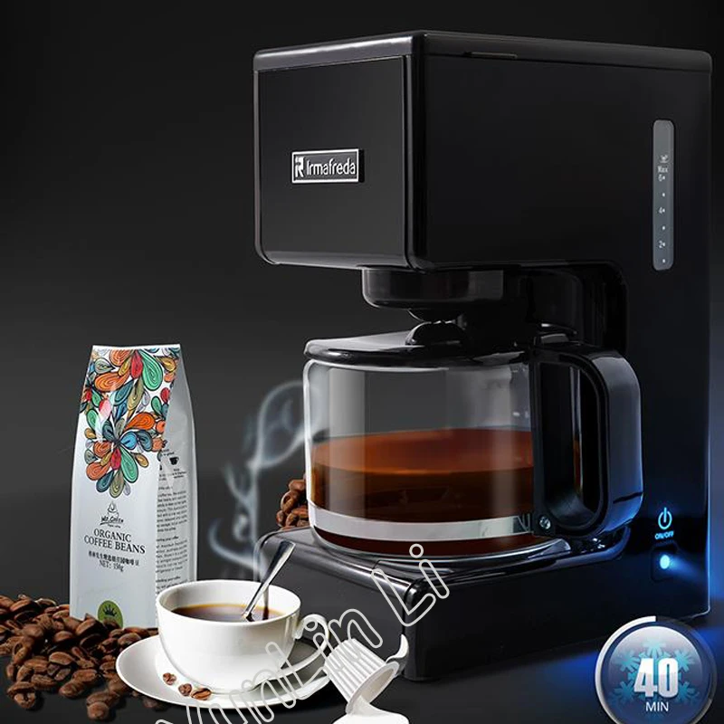 

Intelligent Espresso Coffee Maker Fully Automatic American Style Coffee Machine Drip Type Small Is Grinding Teapot Cafetera