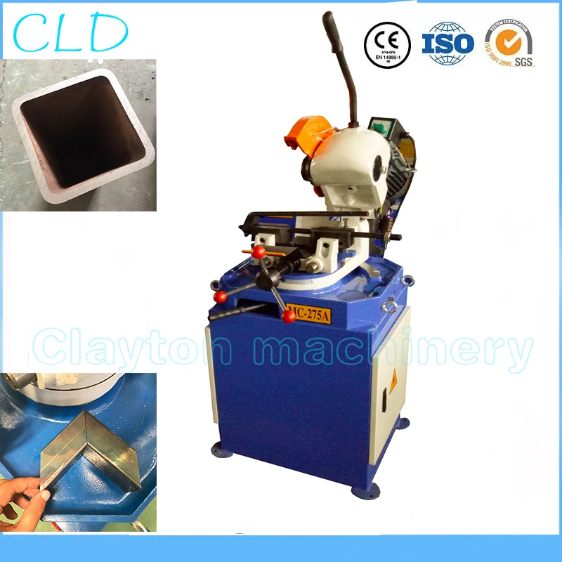 manual electric pipe cutting machine pipe cutter tube cutter,metal cutting machine MC-275A