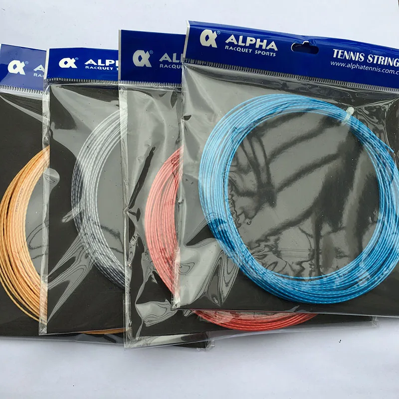 1 pc tennis string 1.25mm 12M tennis rackets string Bamboo grain quality strings