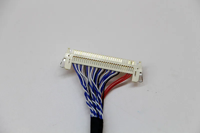 Linha geral do LCD com curvatura do cartão, cabo de LVDS, duplo 8 LVDS, 30 pinos, 40cm, 17-27 polegadas, 2 CH, 8 bocado