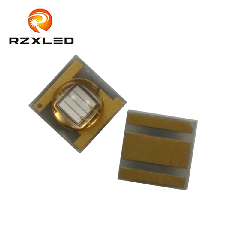 

10pcs/lot 3W LED UVA chip 3535 Package 370NM 375NM 380NM 385NM lights light-emitting diode