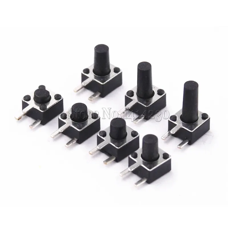 4.5x4.5mm Panel PCB Momentary Switch Toy switch DIP Side 3pin 4.5x4.5x3.8/4.5/5/6/7/8/9 MM 4.5*4.5*3.8MM 5MM 6MM 7MM 8MM 9MM