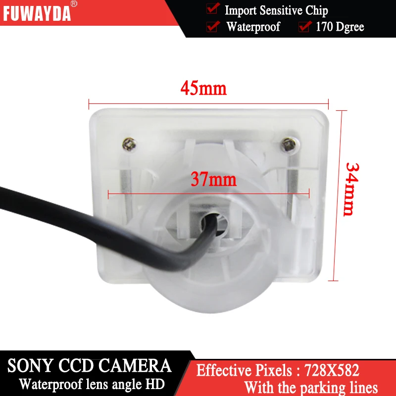 FUWAYDA CCD SONY CHIP CAR REAR VIEW REVERSE DVD GPS NAV CAMERA FOR Mercedes-Benz C E S CLASS CL CLASS W204 W212 W216 W221