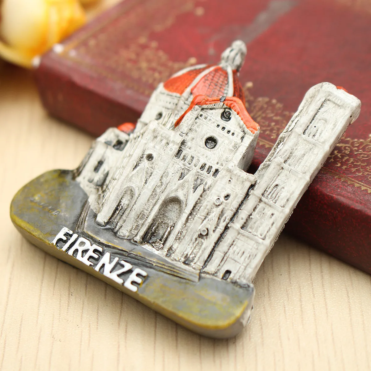 JX-LCLYL Resin Italia Italy Firenze Florence Cathidral Fridge Magnet Souvenir Gift