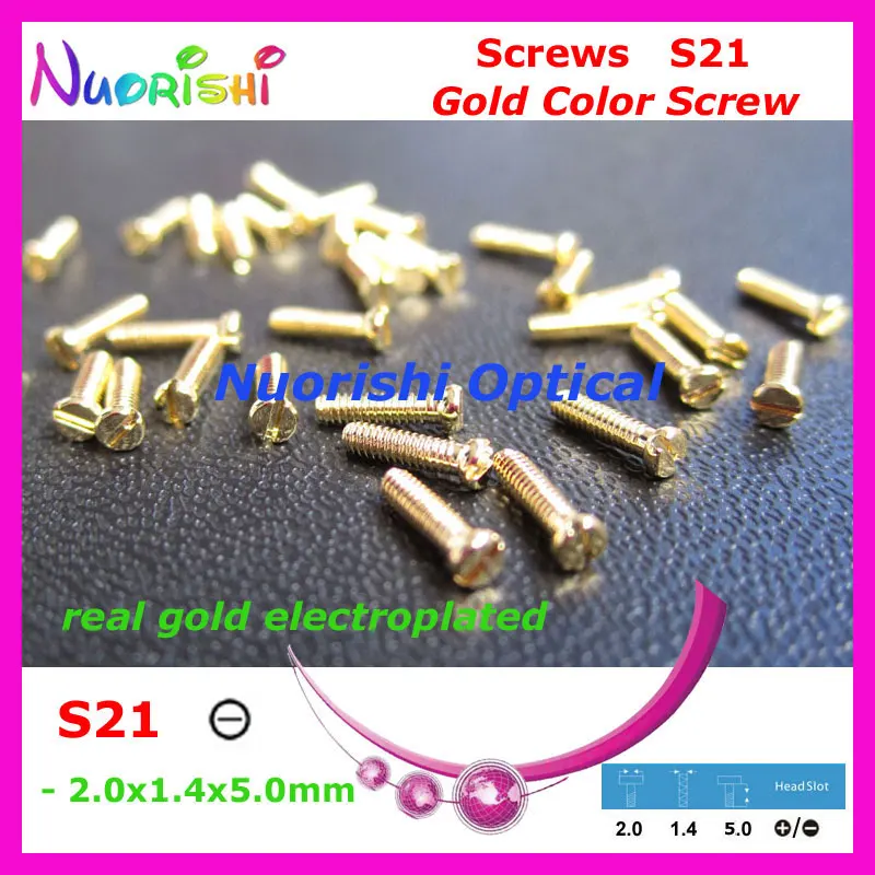 

S21 2.0x1.0x5.0mm 10000pcs Glasses Eyewear Nose Pads Sunglasses Screws - Type Free Shipping